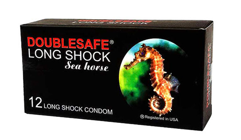 bao cao su kéo dài thời gian quan hệ Long Shock Sea Horse 