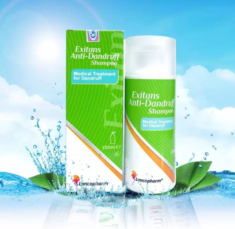 Dầu gội Lancopharm Exitans Anti Dandruff trị nấm da đầu