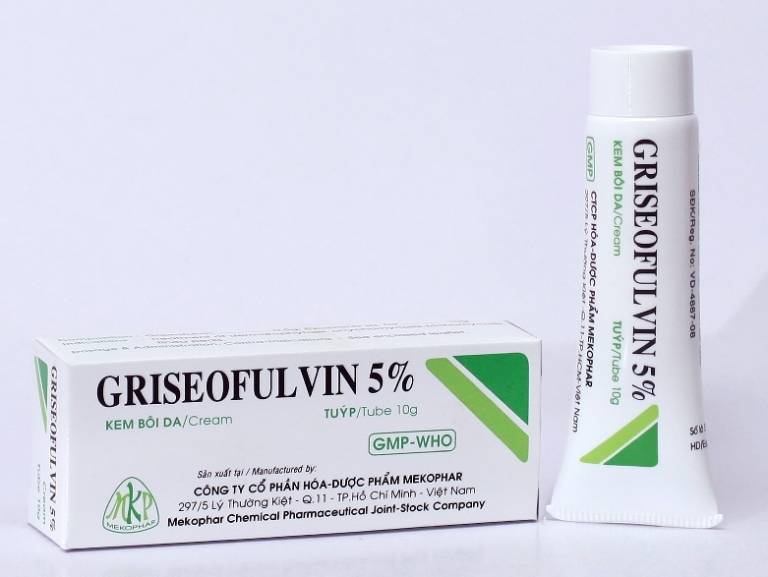 Thuốc Griseofulvin trị bệnh hắc lào