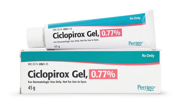 Thuốc bôi trị nấm da Ciclopirox