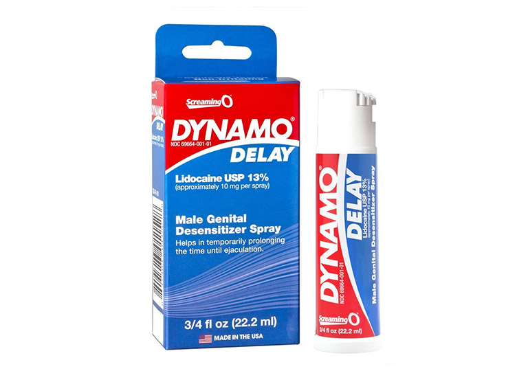 Chai xịt Dynamo Delay chứa hàm lượng Lidocaine cao (13%)