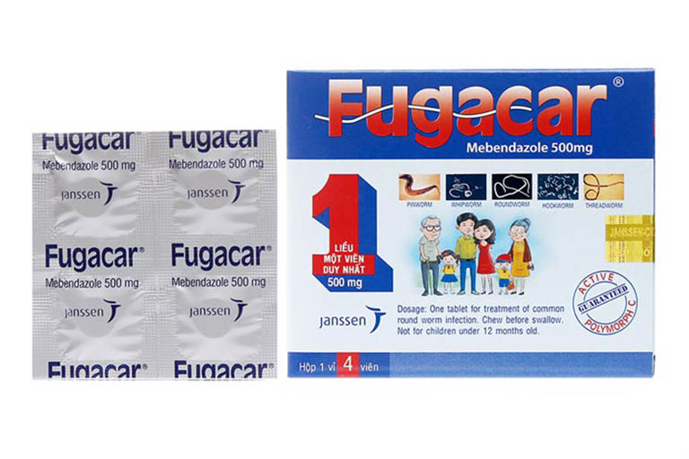 Một số thông tin về thuốc xổ giun Fugacar