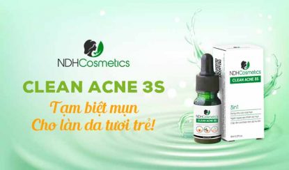 Clean Acne 3S trị mụn lừa đảo