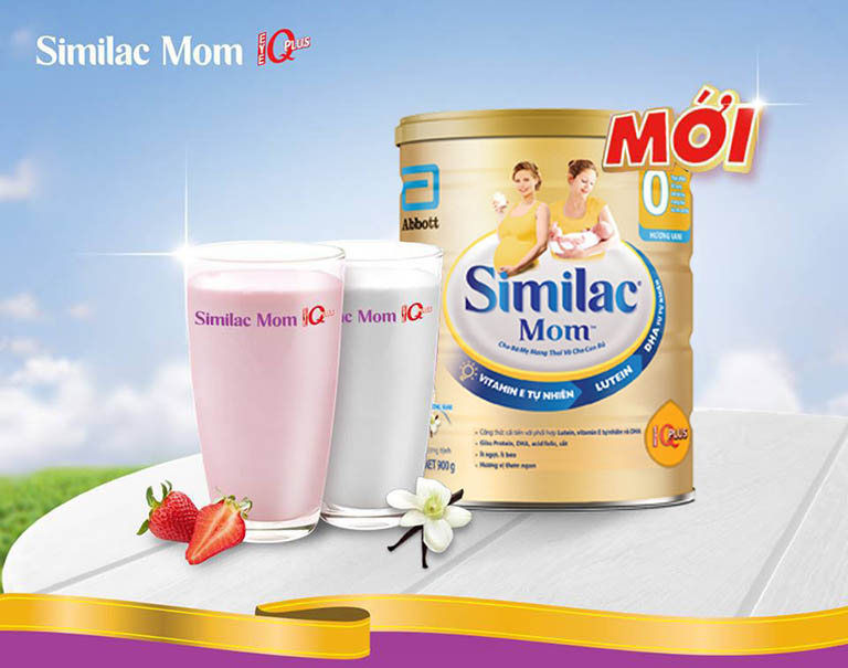 Sữa Similac IQ Mom có vị ngọt nhẹ dễ uống cùng hàm lượng dinh dưỡng vô cùng dồi dào nên được các bà mẹ sau sinh rất ưa chuộng