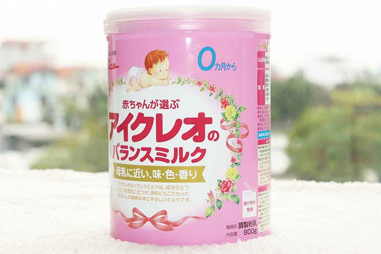 Sữa Glico Icreo số 0 được sản xuất tại Nhật Bản và rất được các bà mẹ bỉm sữa tin dùng cho con