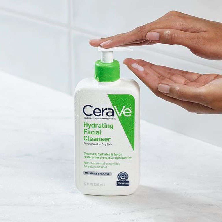 Sữa rửa mặt cho da nhạy cảm Cerave Hydrating Cleanser 