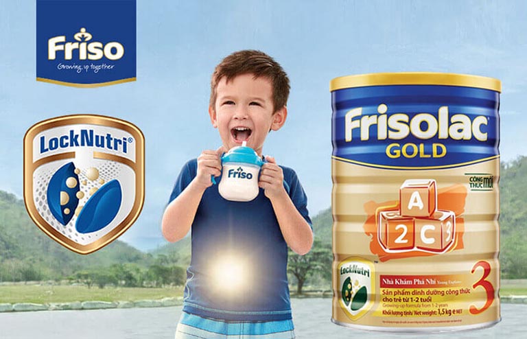 Sữa Frisolac Gold 3 được sản xuất dành riêng cho lứa tuổi từ 1- 3 tuổi để hỗ trợ sự phát triển toàn diện cho bé