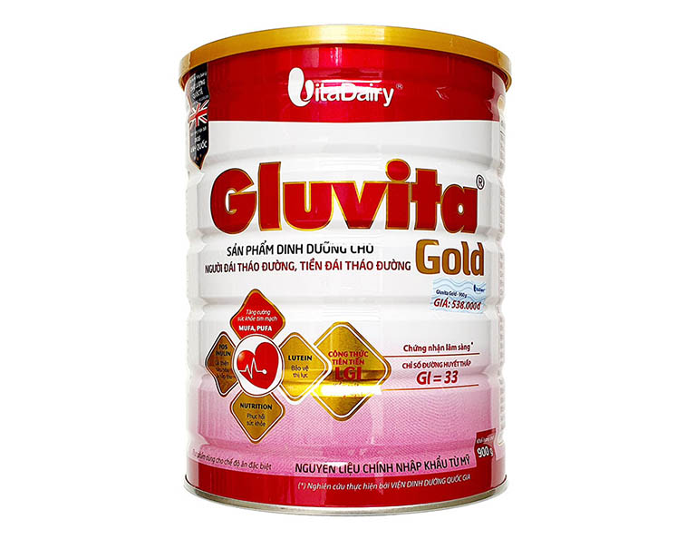 Sữa Gluvita Gold dành cho người bị tiểu đường
