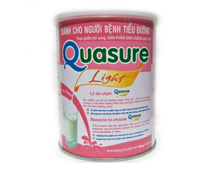 Sữa bột Quasure Light Bibica dành cho người bị tiểu đường