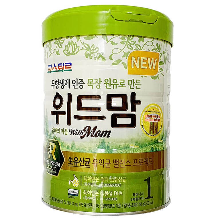 Sữa With Mom Rota New là dòng sữa công thức nổi tiếng từ Hàn Quốc