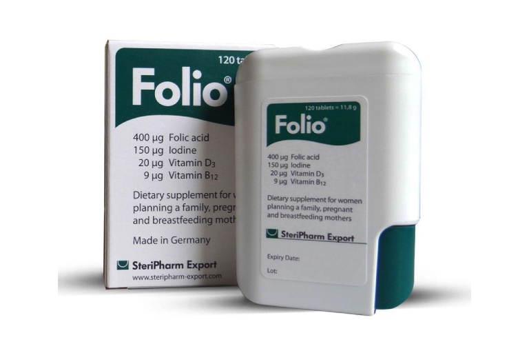 Acid Folic Folio 400mcg