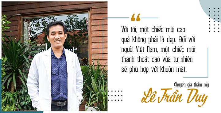 Bác sĩ thẩm mỹ giỏi Lê Trần Duy tại TPHCM