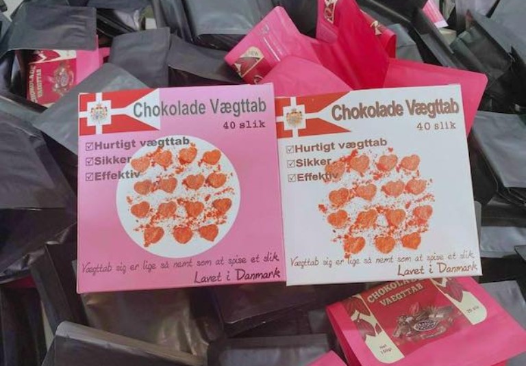 giá kẹo Socola giảm cân Đan Mạch