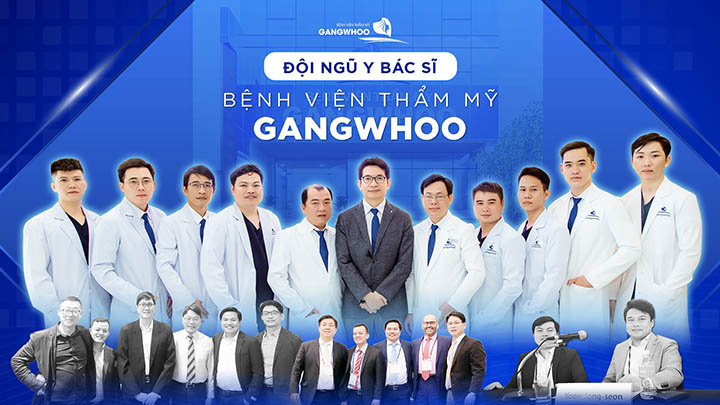 Đội ngũ bác sĩ bệnh viện thẩm mỹ GangWhoo