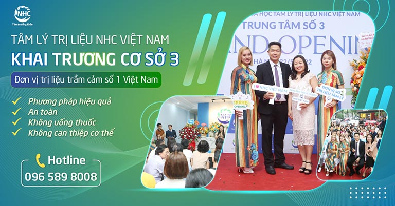Trung tâm Tâm lý trị liệu NHC Việt Nam khai trương cơ sở 3 tại Hà Nội