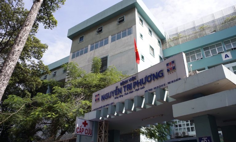 Bệnh viện Nguyễn Tri Phương là cơ sở làm xét nghiệm quen thuộc đối với người dân TPHCM